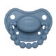 Luu Kids, pacifier, positioning, silicone, Cloudy Blue, 0-3 months, 1 piece