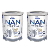Nestle NAN Optipro Plus 2 HMO set, follow-on milk for infants over 6 months, 2 x 800 g