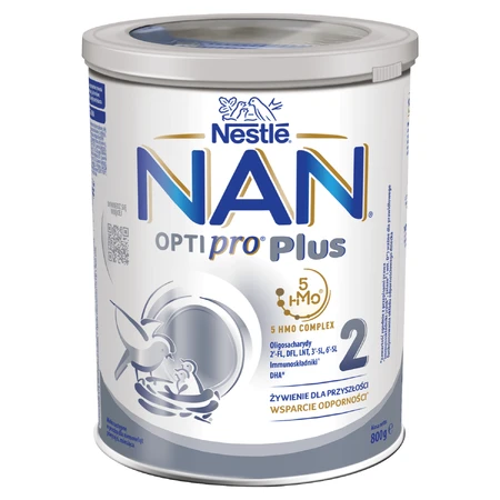 Nestle NAN Optipro Plus 2 HMO set, opvolgmelk voor zuigelingen vanaf 6 maanden, 2 x 800 g