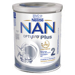 Nestlé NAN Optipro Plus 2 HMO set, lait de suite pour nourrissons de plus de 6 mois, 2 x 800 g Nestlé NAN Optipro Plus 2 HMO set, lait de suite pour nourrissons de plus de 6 mois, 2 x 800 g