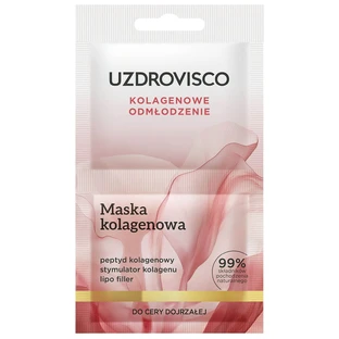 Uzdrovisco Collagen Renewal, collagen mask, mature skin, 2 x 5 ml