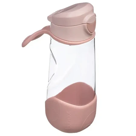 B.Box, waterfles met mondstuk, tritan, kinderfles, Blush Crush, vanaf 3 jaar, 450 ml