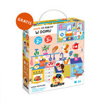 Set Bebilon Advance Pronutra 5 Junior, formula nutriente a base di latte, per bambini in età prescolare, 3 x 1000 g + puzzle CzuCzu Cosa facciamo a casa gratuitamente