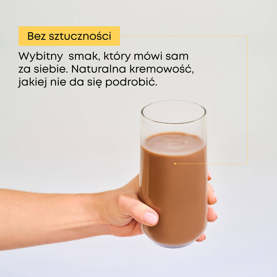 Supersonic, frullato proteico con collagene, gusto cioccolato belga, senza lattosio, 560 g