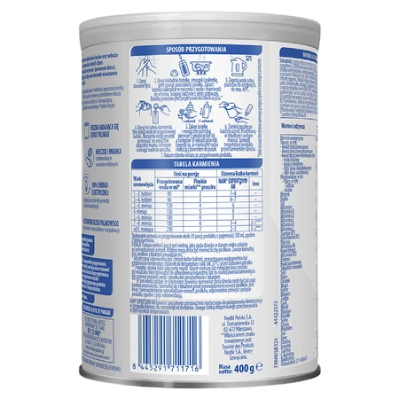 Nestlé NAN Expertpro AR, para bebés con tendencia a orinarse, desde el nacimiento, 400 g