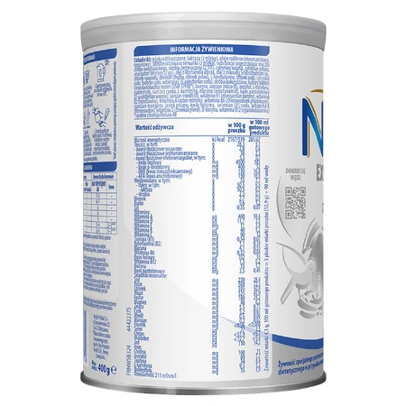 Nestlé NAN Expertpro AR, para bebés con tendencia a orinarse, desde el nacimiento, 400 g