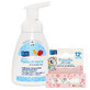 Set Skarb Matki, spumă de spălat pentru bebeluși și copii, de la 1 lună, 250 ml + ruj de protecție pentru copii, aromă de gumă de mestecat roz, de la 12 luni, 6,5 g