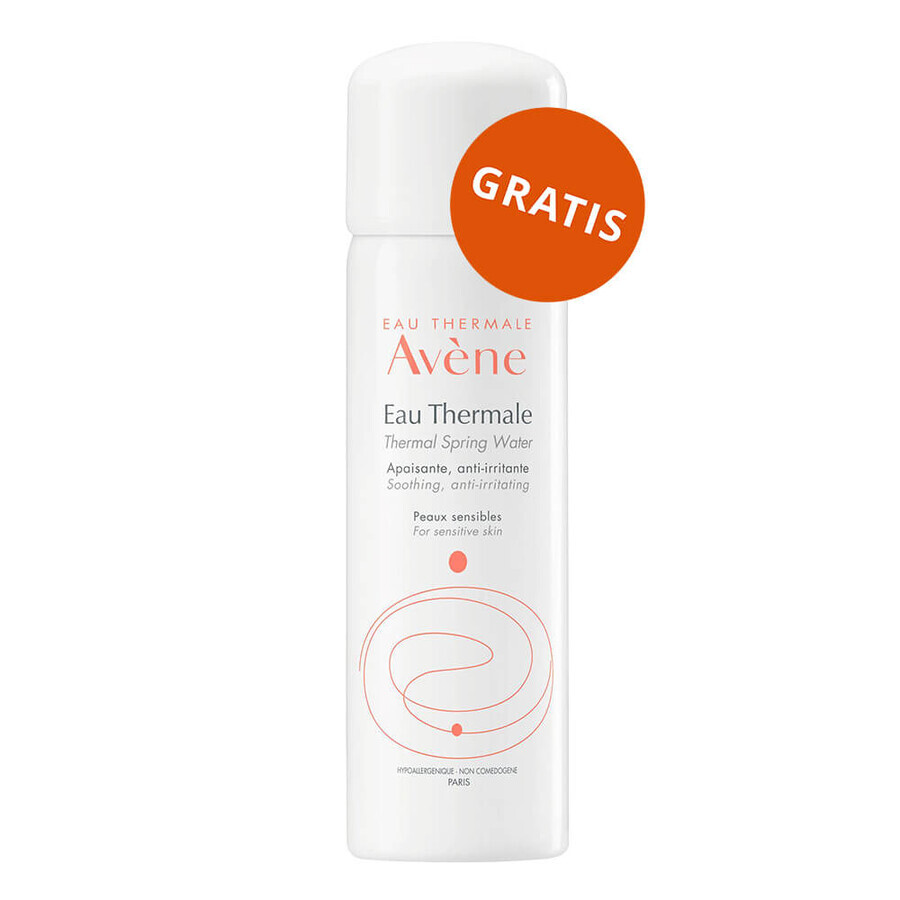 Avene SunStick KA, stick protector para rostro y cuerpo, FPS 50+, 20 g + agua termal para rostro y cuerpo, 50 ml gratis