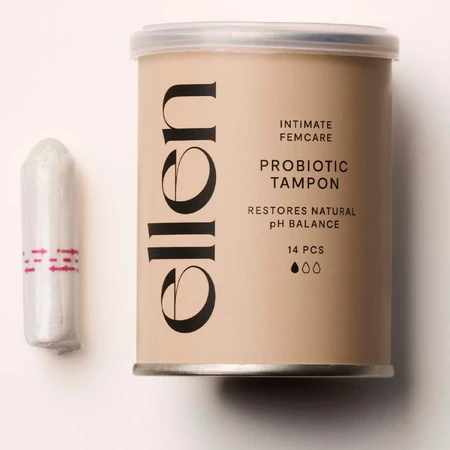 Ellen, tampones probióticos, mini, 14 piezas
