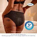Tena Silhouette Plus Black, discreet absorbent panties for women, size L, 10 pieces