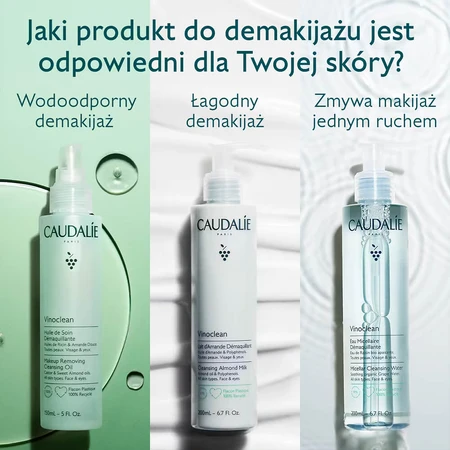 Caudalie Vinoclean, make-up remover olie, 75 ml