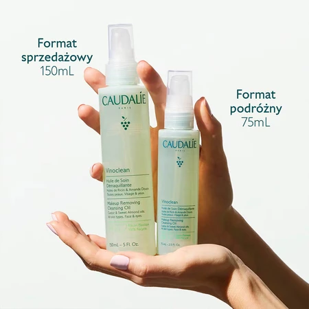 Caudalie Vinoclean, make-up remover olie, 75 ml