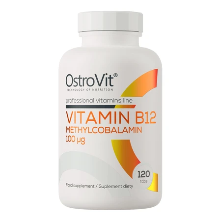 OstroVit Vitamin B12, Methylcobalamin, 120 Tabletten