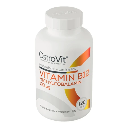 OstroVit Vitamin B12, Methylcobalamin, 120 Tabletten