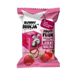 Bunny Ninja Fruit Fluk, fruit snack, apple-raspberry flavor, 15 g