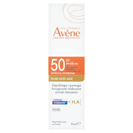 Avene Sun, extra hoher Sonnenschutz, Anti-Age Fluid, SPF 50+, 40 ml