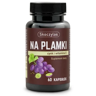 Skoczylas For Spots, zinc, bêta-carotène, vitamine E, 60 gélules