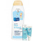 Set Skarb Matki, Badelotion mit Oliven&#246;l f&#252;r S&#228;uglinge und Kinder, ab den ersten Lebenstagen, 400 ml + Brustwarzensalbe, 30 g