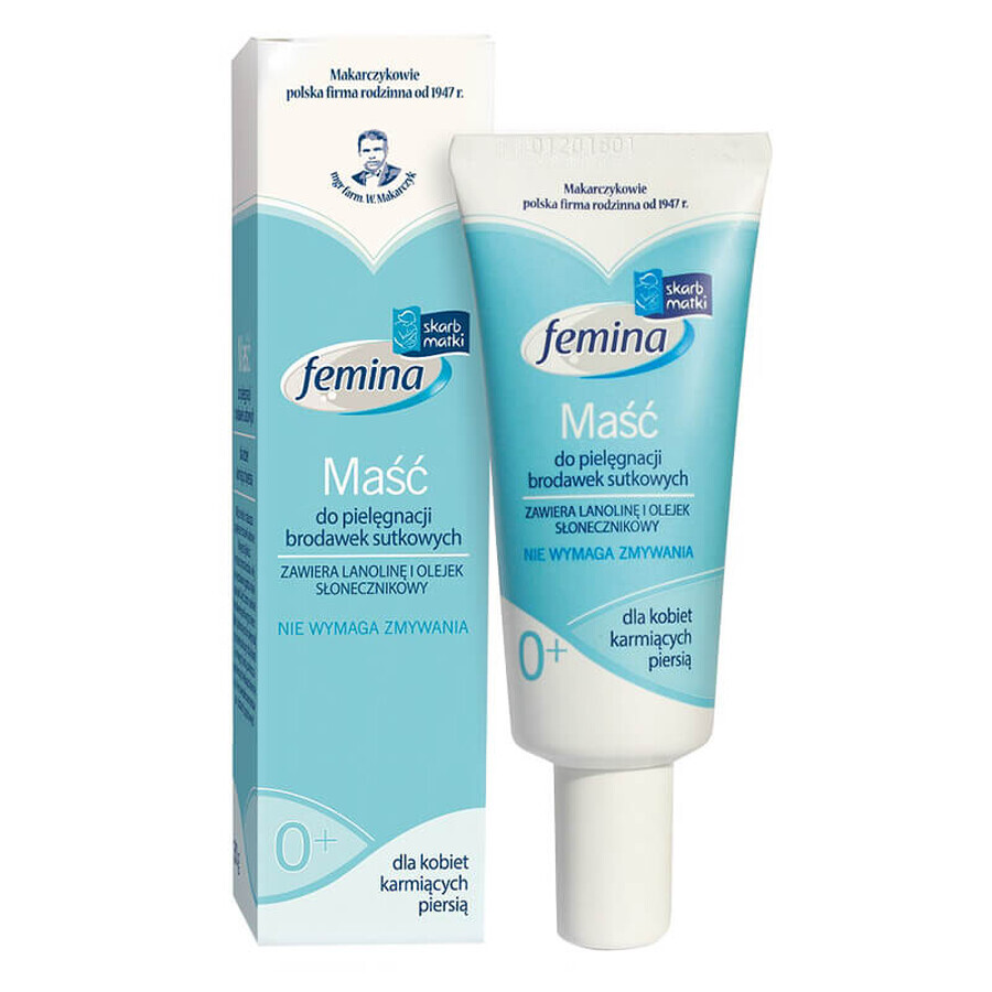 Set Skarb Matki, lotion de bain à l'huile d'olive pour bébés et enfants, dès les premiers jours de vie, 400 ml + pommade pour le soin des mamelons, 30 g