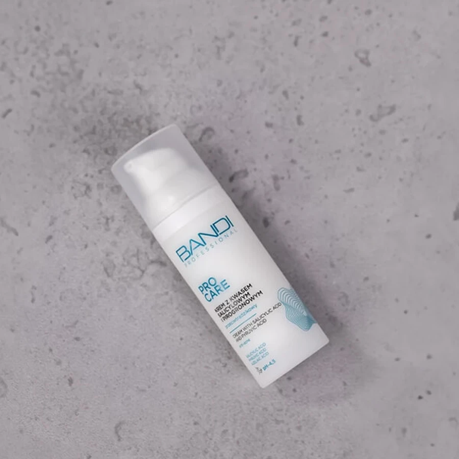 Bandi Pro Care, anti-acne cream with salicylic and pyruvic acid, 50 ml