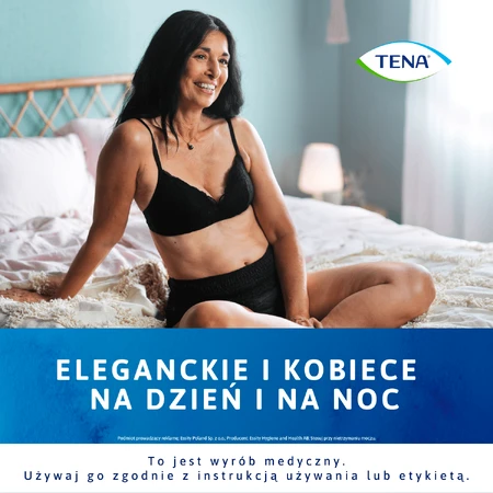 Tena Lady Pants Noir, absorberende slip, maat M, 75-105 cm, Plus, 9 stuks