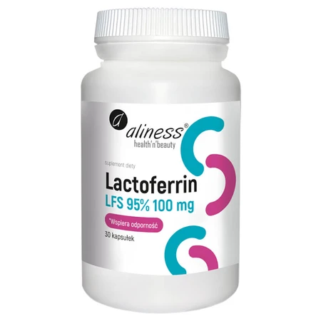 Aliness Lactoferrin LFS 95% 100 mg, 30 capsules