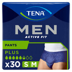 Tena Men Active Fit Pants set, absorbent panties, size S/M, 75-105 cm, Plus, 2 x 30 pieces