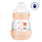 MAM Perfect Start Anti-Colic, sticlă anti-colică, Better Together, fată, de la naștere, 130 ml MAM Perfect Start Anti-Colic, sticlă anti-colică, Better Together, fată, de la naștere, 130 ml