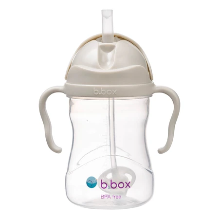 B.Box, bottle with straw, latte, from 6 months, 240 ml