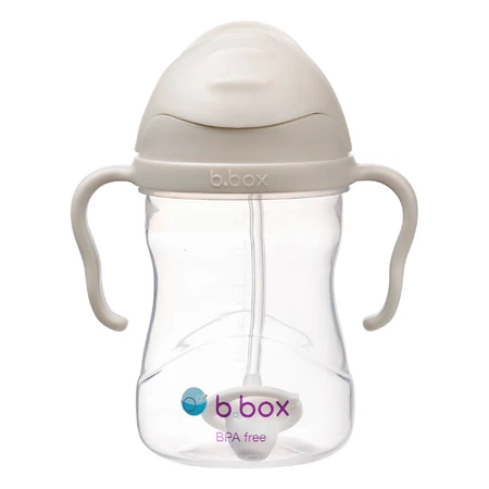 B.Box, bottle with straw, latte, from 6 months, 240 ml