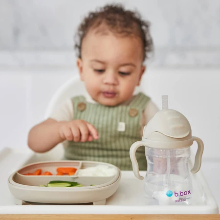 B.Box, bottle with straw, latte, from 6 months, 240 ml