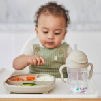 B.Box, biberón con pajita, café con leche, a partir de 6 meses, 240 ml B.Box, biberón con pajita, café con leche, a partir de 6 meses, 240 ml