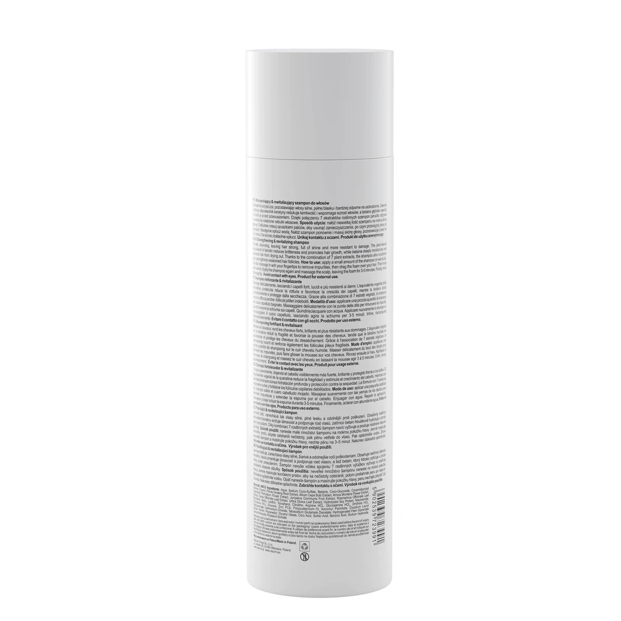 Nacomi Next Level Dermo, stärkendes und revitalisierendes Shampoo, 250 ml
