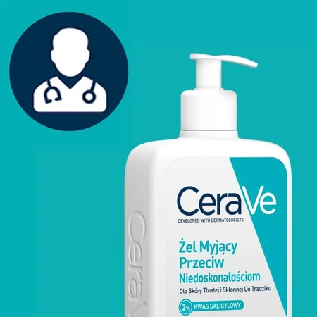 CeraVe, wasgel tegen onvolkomenheden, 473 ml