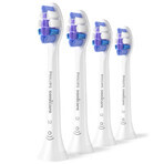 Philips, vervangende opzetborstels voor Sonicare S Sensitive sonische tandenborstel, wit, 4 stuks
