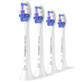 Philips, replacement tips for Sonicare S Sensitive sonic toothbrush, white, 4 pieces