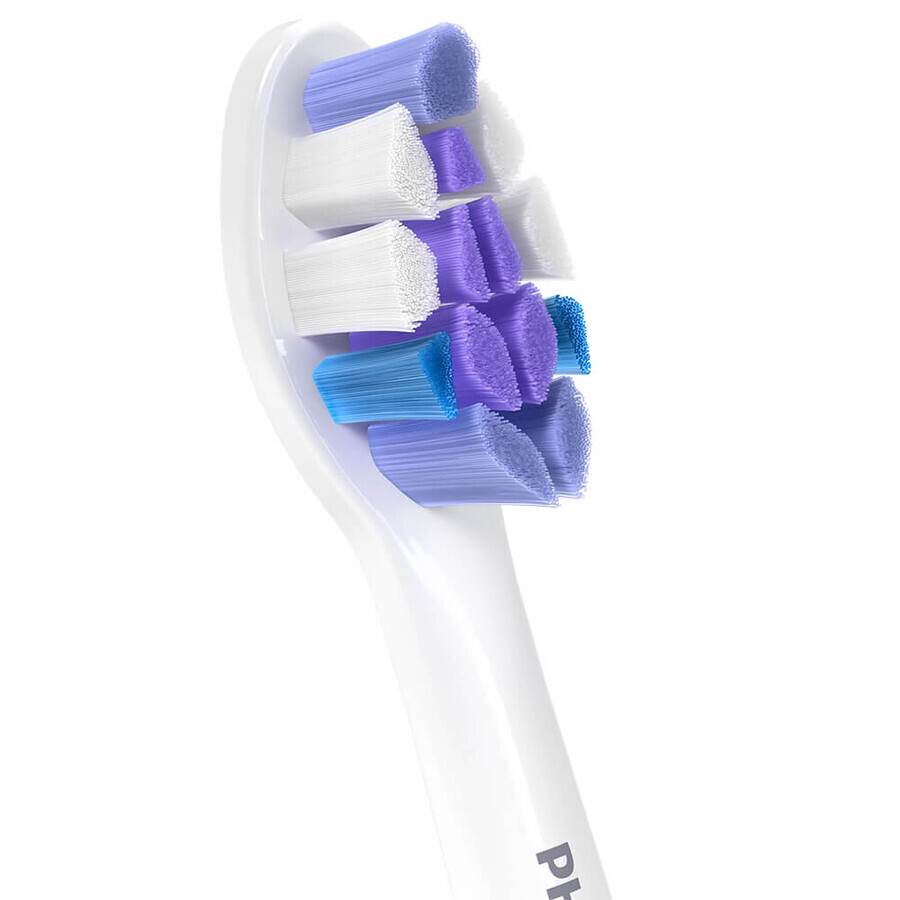 Philips, vervangende opzetborstels voor Sonicare S Sensitive sonische tandenborstel, wit, 4 stuks