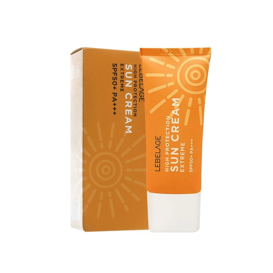 Crema solar para el rostro SPF 50 + PA +++ +++ Extreme, 30 ml, Lebelage