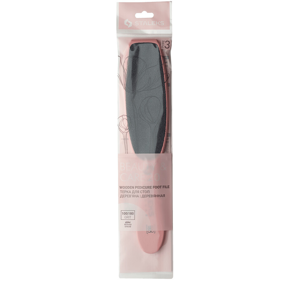 Stalex, grattugia a pedale in legno, Beauty & Care 20, tipo 3, 1 pezzo