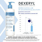 Set Dexeryl, verzachtende crème voor de droge huid, 2 x 500 g