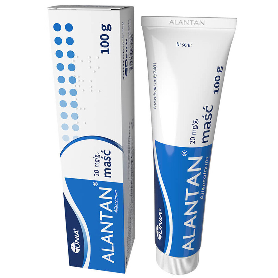Alantan 20 mg/1 g, pomada, 100 g