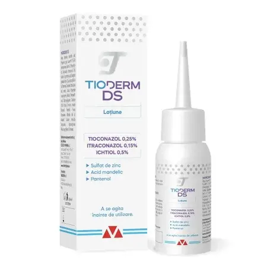 Intensive lotion for seborrheic dermatitis Tioderm DS, 50 ml, Braderm