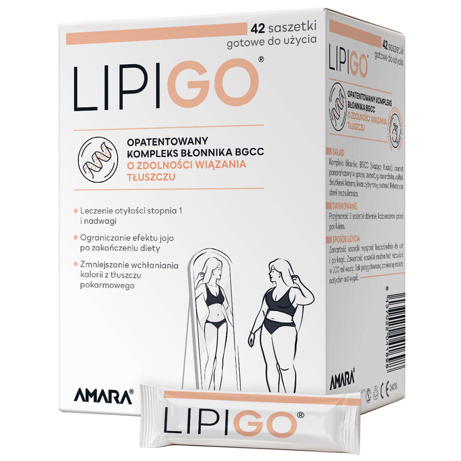 LipiGo, 42 sachets