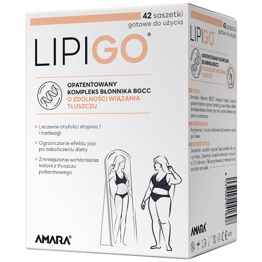 LipiGo, 42 sachets