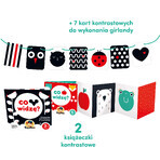 CzuCzu Toddler Starter What I See, 2 Kontrastbücher für Kinder, 0-6 Monate CzuCzu Toddler Starter What I See, 2 Kontrastbücher für Kinder, 0-6 Monate