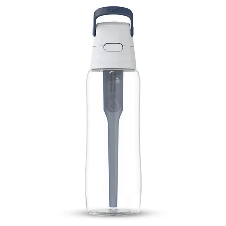 Dafi Solid, bouteille filtrante, denim, 0,7 l + filtre à eau, 1 pièce