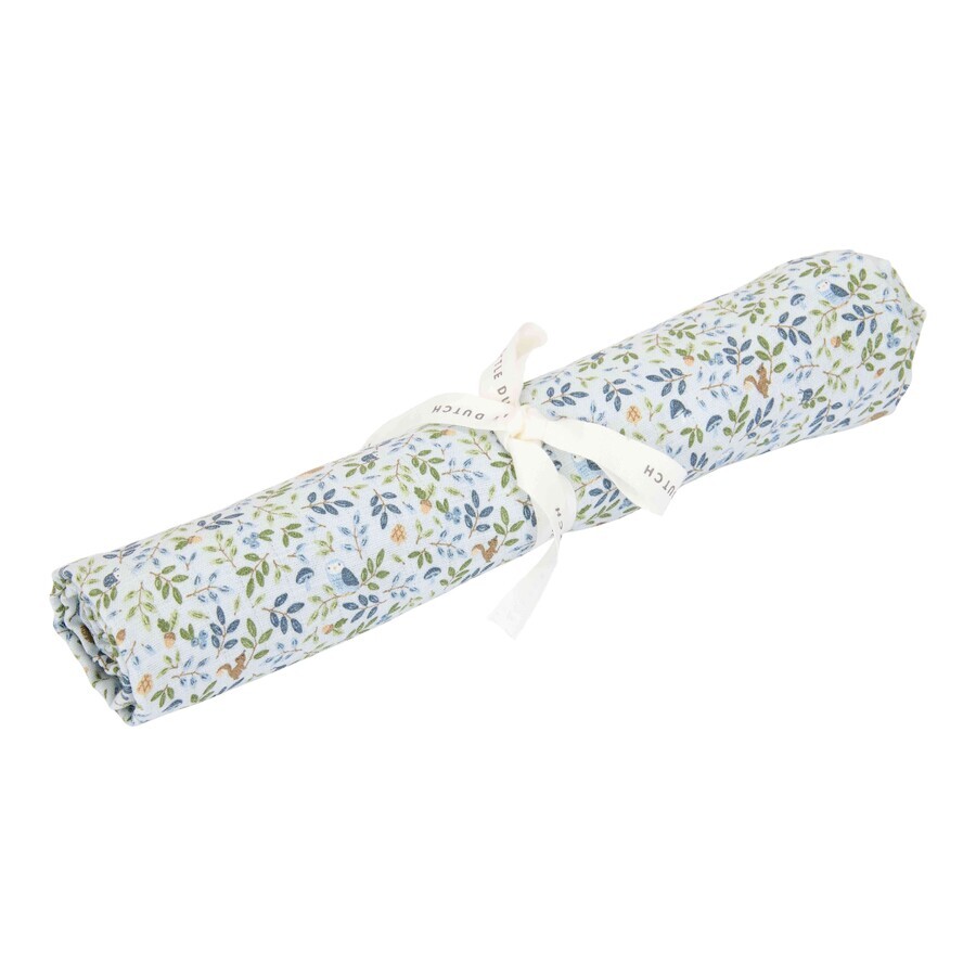 Cotton muslin, 120x120 cm, Forest Adventure, Little Dutch