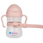 B.Box, Bidon-Lanyard mit Strohhalm, rosa, 1 Stück