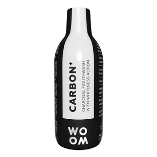 Woom Carbon+, aufhellendes Mundwasser, mit Aktivkohle, 500 ml