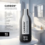 Woom Carbon+, aufhellendes Mundwasser, mit Aktivkohle, 500 ml